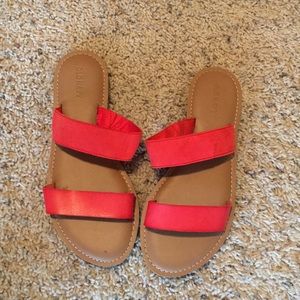 Coral Sandals